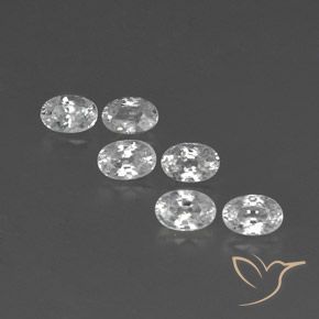 Shop natural 4.86ct ホワイト ジルコン gems, 楕円形, from カンボジア at GemSelect. In stock, global shipping!