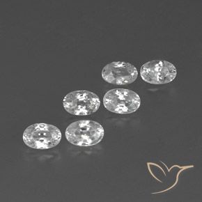 Shop natural 4.86ct ホワイト ジルコン gems, 楕円形, from カンボジア at GemSelect. In stock, global shipping!