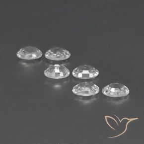 Shop natural 4.57ct ホワイト ジルコン gems, 楕円形, from カンボジア at GemSelect. In stock, global shipping!