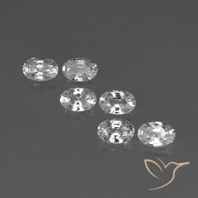 Shop natural 4.55ct ホワイト ジルコン gems, 楕円形, from カンボジア at GemSelect. In stock, global shipping!