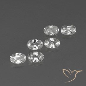 Shop natural 4.55ct ホワイト ジルコン gems, 楕円形, from カンボジア at GemSelect. In stock, global shipping!