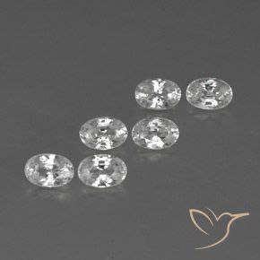 Shop natural 4.70ct ホワイト ジルコン gems, 楕円形, from カンボジア at GemSelect. In stock, global shipping!