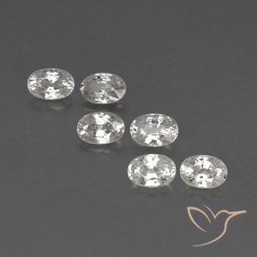 Shop natural 4.79ct ホワイト ジルコン gems, 楕円形, from カンボジア at GemSelect. In stock, global shipping!