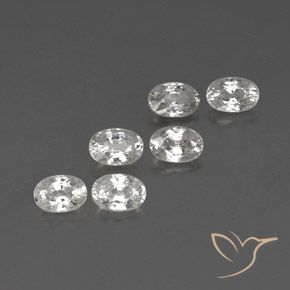 Shop natural 4.79ct ホワイト ジルコン gems, 楕円形, from カンボジア at GemSelect. In stock, global shipping!