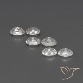Shop natural 4.79ct ホワイト ジルコン gems, 楕円形, from カンボジア at GemSelect. In stock, global shipping!