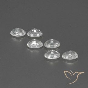 Shop natural 4.70ct ホワイト ジルコン gems, 楕円形, from カンボジア at GemSelect. In stock, global shipping!