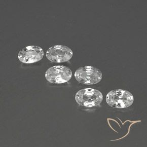Shop natural 4.02ct ホワイト ジルコン gems, 楕円形, from カンボジア at GemSelect. In stock, global shipping!