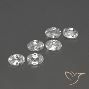 Shop natural 4.02ct ホワイト ジルコン gems, 楕円形, from カンボジア at GemSelect. In stock, global shipping!