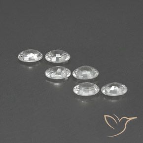 Shop natural 4.02ct ホワイト ジルコン gems, 楕円形, from カンボジア at GemSelect. In stock, global shipping!