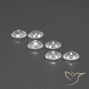 Shop natural 4.39ct ホワイト ジルコン gems, 楕円形, from カンボジア at GemSelect. In stock, global shipping!