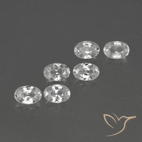 Shop natural 4.61ct ホワイト ジルコン gems, 楕円形, from カンボジア at GemSelect. In stock, global shipping!