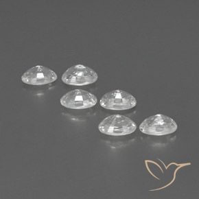 Shop natural 4.82ct ホワイト ジルコン gems, 楕円形, from カンボジア at GemSelect. In stock, global shipping!
