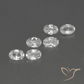 Shop natural 4.01ct ホワイト ジルコン gems, 楕円形, from カンボジア at GemSelect. In stock, global shipping!