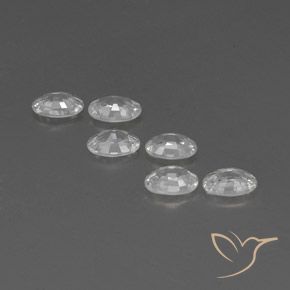 Shop natural 4.10ct ホワイト ジルコン gems, 楕円形, from カンボジア at GemSelect. In stock, global shipping!
