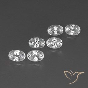 Shop natural 5.19ct ホワイト ジルコン gems, 楕円形, from カンボジア at GemSelect. In stock, global shipping!