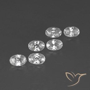 Shop natural 4.93ct ホワイト ジルコン gems, 楕円形, from カンボジア at GemSelect. In stock, global shipping!