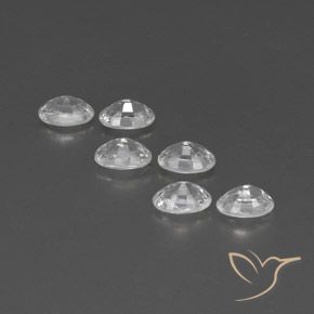 Shop natural 4.76ct ホワイト ジルコン gems, 楕円形, from カンボジア at GemSelect. In stock, global shipping!