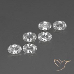 Shop natural 4.70ct ホワイト ジルコン gems, 楕円形, from カンボジア at GemSelect. In stock, global shipping!