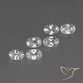Shop natural 4.72ct ホワイト ジルコン gems, 楕円形, from カンボジア at GemSelect. In stock, global shipping!