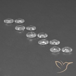 Shop natural 6.62ct ホワイト ジルコン gems, 楕円形, from カンボジア at GemSelect. In stock, global shipping!