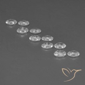 Shop natural 6.94ct ホワイト ジルコン gems, 楕円形, from カンボジア at GemSelect. In stock, global shipping!