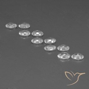 Shop natural 6.68ct ホワイト ジルコン gems, 楕円形, from カンボジア at GemSelect. In stock, global shipping!