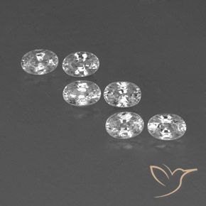 Shop natural 5.08ct ホワイト ジルコン gems, 楕円形, from カンボジア at GemSelect. In stock, global shipping!