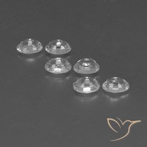 Shop natural 5.08ct ホワイト ジルコン gems, 楕円形, from カンボジア at GemSelect. In stock, global shipping!