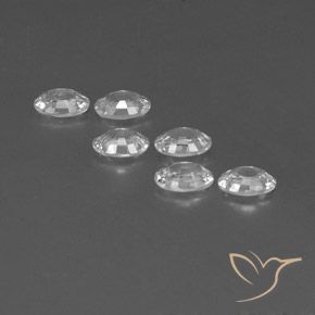 Shop natural 4.16ct ホワイト ジルコン gems, 楕円形, from カンボジア at GemSelect. In stock, global shipping!