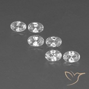 Shop natural 4.69ct ホワイト ジルコン gems, 楕円形, from カンボジア at GemSelect. In stock, global shipping!