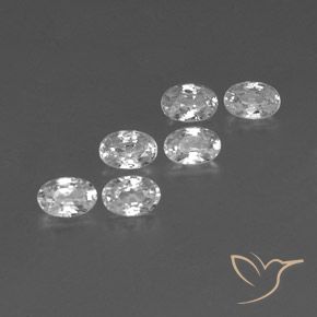Shop natural 4.49ct ホワイト ジルコン gems, 楕円形, from カンボジア at GemSelect. In stock, global shipping!
