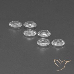 Shop natural 4.49ct ホワイト ジルコン gems, 楕円形, from カンボジア at GemSelect. In stock, global shipping!