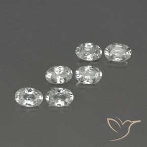 Shop natural 4.21ct ホワイト ジルコン gems, 楕円形, from カンボジア at GemSelect. In stock, global shipping!