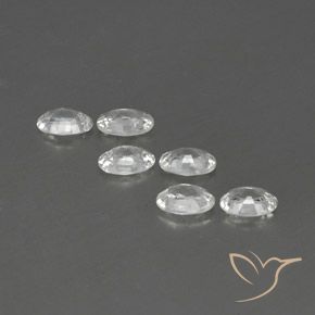 Shop natural 3.95ct ホワイト ジルコン gems, 楕円形, from カンボジア at GemSelect. In stock, global shipping!