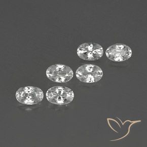 Shop natural 4.67ct ホワイト ジルコン gems, 楕円形, from カンボジア at GemSelect. In stock, global shipping!