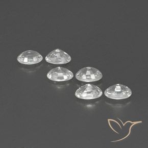 Shop natural 4.67ct ホワイト ジルコン gems, 楕円形, from カンボジア at GemSelect. In stock, global shipping!
