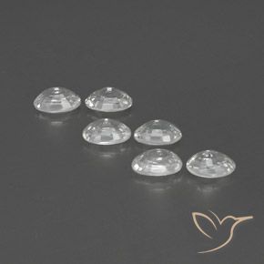 Shop natural 4.57ct ホワイト ジルコン gems, 楕円形, from カンボジア at GemSelect. In stock, global shipping!