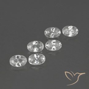 Shop natural 4.94ct ホワイト ジルコン gems, 楕円形, from カンボジア at GemSelect. In stock, global shipping!
