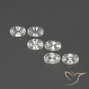 Shop natural 4.75ct ホワイト ジルコン gems, 楕円形, from カンボジア at GemSelect. In stock, global shipping!