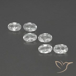 Shop natural 4.05ct ホワイト ジルコン gems, 楕円形, from カンボジア at GemSelect. In stock, global shipping!