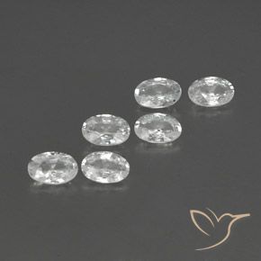 Shop natural 4.05ct ホワイト ジルコン gems, 楕円形, from カンボジア at GemSelect. In stock, global shipping!