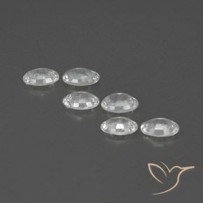 Shop natural 4.05ct ホワイト ジルコン gems, 楕円形, from カンボジア at GemSelect. In stock, global shipping!