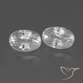 Shop natural 1.78ct ホワイト ジルコン gems, 楕円形, from カンボジア at GemSelect. In stock, global shipping!