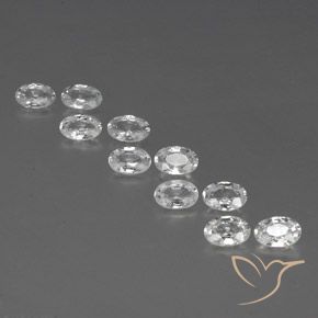 Shop natural 6.53ct ホワイト ジルコン gems, 楕円形, from カンボジア at GemSelect. In stock, global shipping!