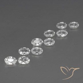 Shop natural 6.53ct ホワイト ジルコン gems, 楕円形, from カンボジア at GemSelect. In stock, global shipping!