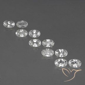 Shop natural 7.74ct ホワイト ジルコン gems, 楕円形, from カンボジア at GemSelect. In stock, global shipping!