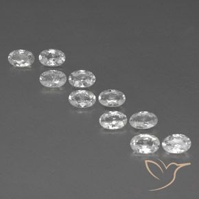 Shop natural 6.50ct ホワイト ジルコン gems, 楕円形, from カンボジア at GemSelect. In stock, global shipping!