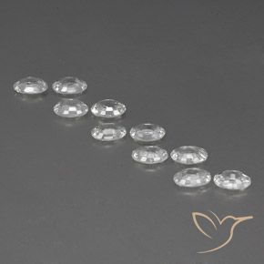Shop natural 6.50ct ホワイト ジルコン gems, 楕円形, from カンボジア at GemSelect. In stock, global shipping!