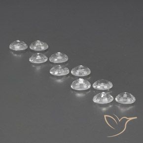 Shop natural 8.09ct ホワイト ジルコン gems, 楕円形, from カンボジア at GemSelect. In stock, global shipping!