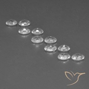 Shop natural 7.51ct ホワイト ジルコン gems, 楕円形, from カンボジア at GemSelect. In stock, global shipping!